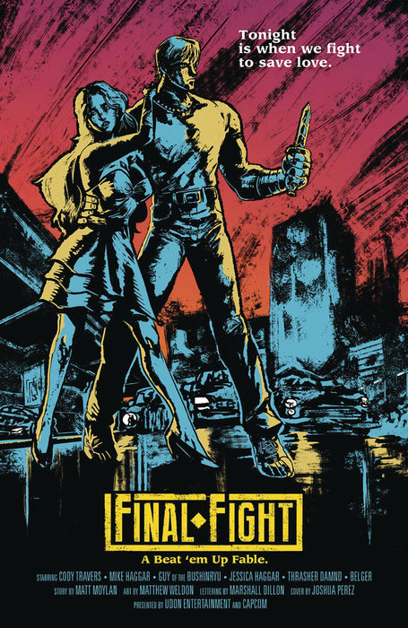 FINAL FIGHT #1 (OF 4) CVR E 5 COPY INCV JOSH PEREZ