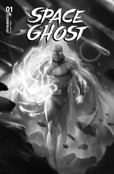 SPACE GHOST #1 CVR X 7 COPY FOC INCV MATTINA B&W