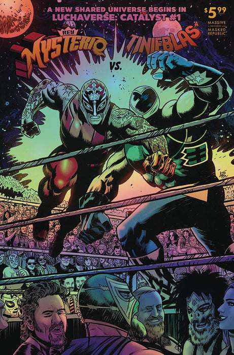 LUCHAVERSE CATALYST #1 (OF 3) CVR K SUPERMAN V ALI FOIL VAR
