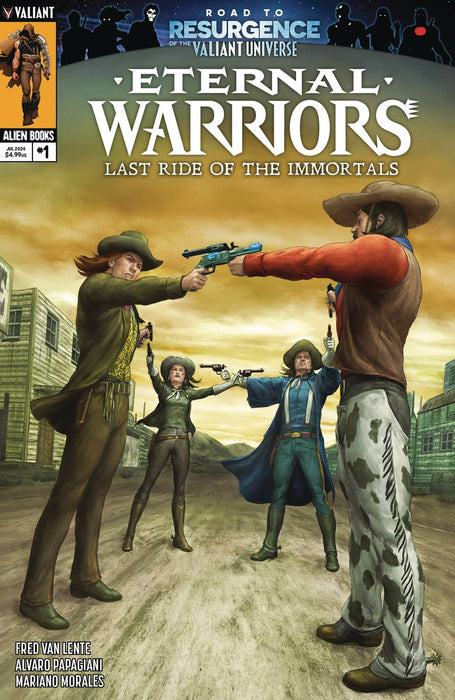 ETERNAL WARRIORS LAST RIDE IMMORTALS #1 (OF 2) CVR B ALESSIO