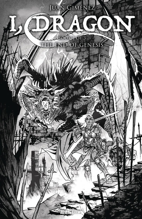 I DRAGON #1 (OF 3) CVR D EARLS B&W