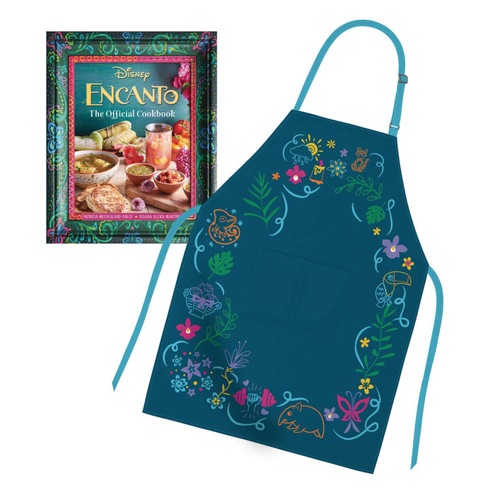 ENCANTO OFF COOKBOOK GIFT SET W APRON