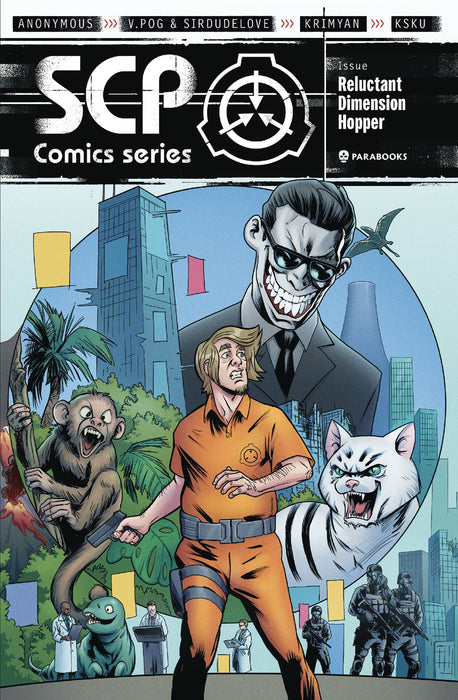 SCP FOUNDATION COMIC BOOK RELUCTANT DIMENSION HOPPER (C