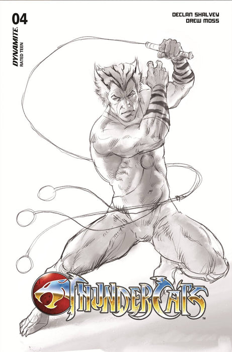 THUNDERCATS #4 CVR Y 10 COPY FOC INCV PARRILLO LINE ART