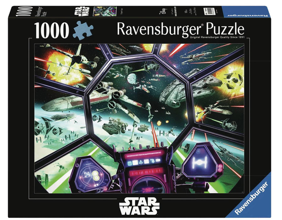 STAR WARS TIE FIGHTER COCKPIT 1000PC PUZZLE