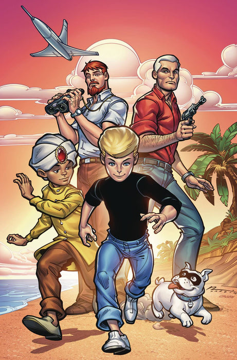 JONNY QUEST #1 CVR M HARDIN METAL PREMIUM