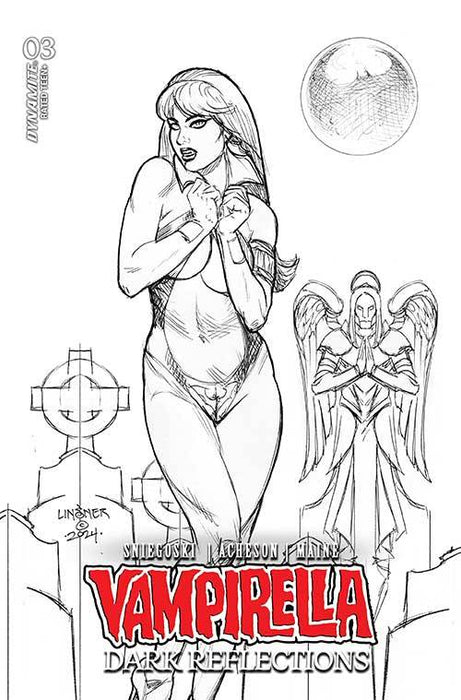 VAMPIRELLA DARK REFLECTIONS #3 CVR I 10 COPY INCV LINSNER LINE ART