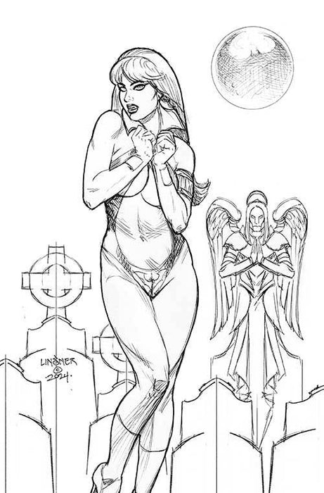 VAMPIRELLA DARK REFLECTIONS #3 CVR K 20 COPY INCV LINSNER LINE ART VIRGIN