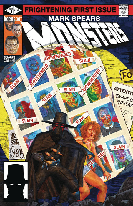 MARK SPEARS MONSTERS #1 CVR I  50 COPY FREE INCV