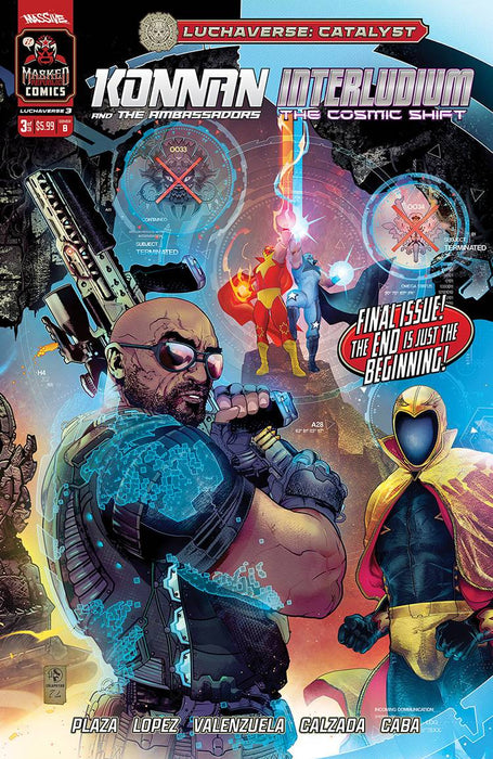 LUCHAVERSE #3 CATALYST CVR B COLAPIETRO CONNECTING