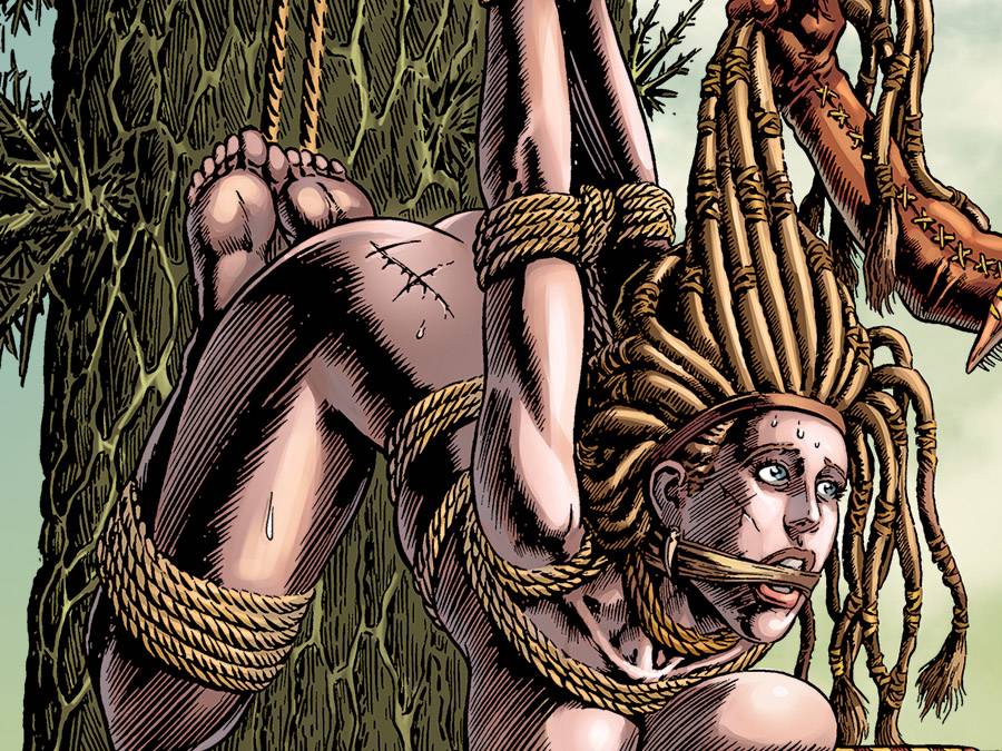 JUNGLE FANTASY IVORY CLANS NUDE BAG SET (3CT)