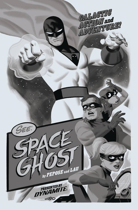 SPACE GHOST #5 CVR I 20 COPY INCV CHO B&W