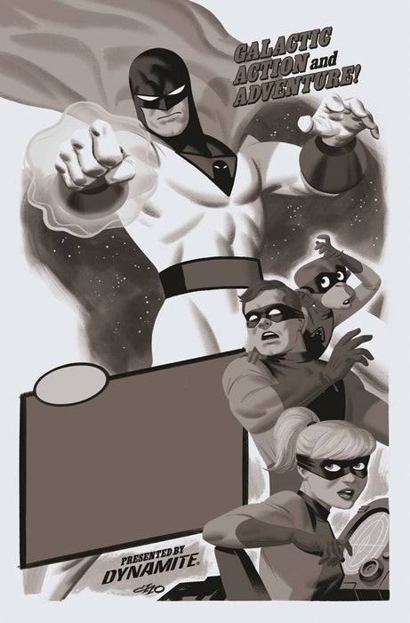 SPACE GHOST #5 CVR K 30 COPY INCV CHO B&W VIRGIN