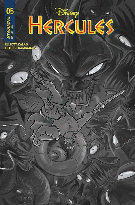 HERCULES #5 CVR I 25 COPY INCV RANALDI B&W