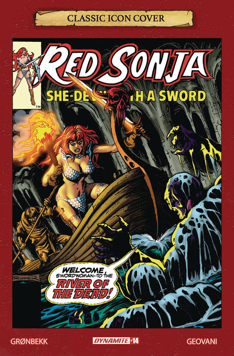 RED SONJA 2023 #14 CVR G 10 COPY INCV BRUNNER ICON