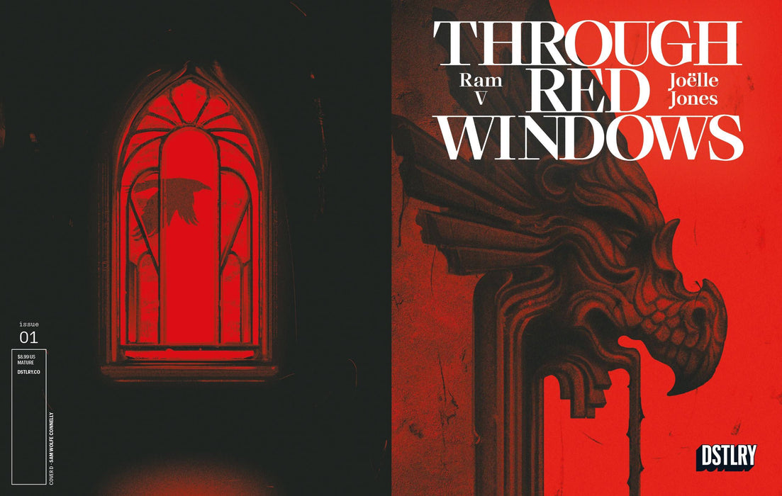 THROUGH RED WINDOWS #1 CVR D 25 COPY INCV CONNELLY VAR