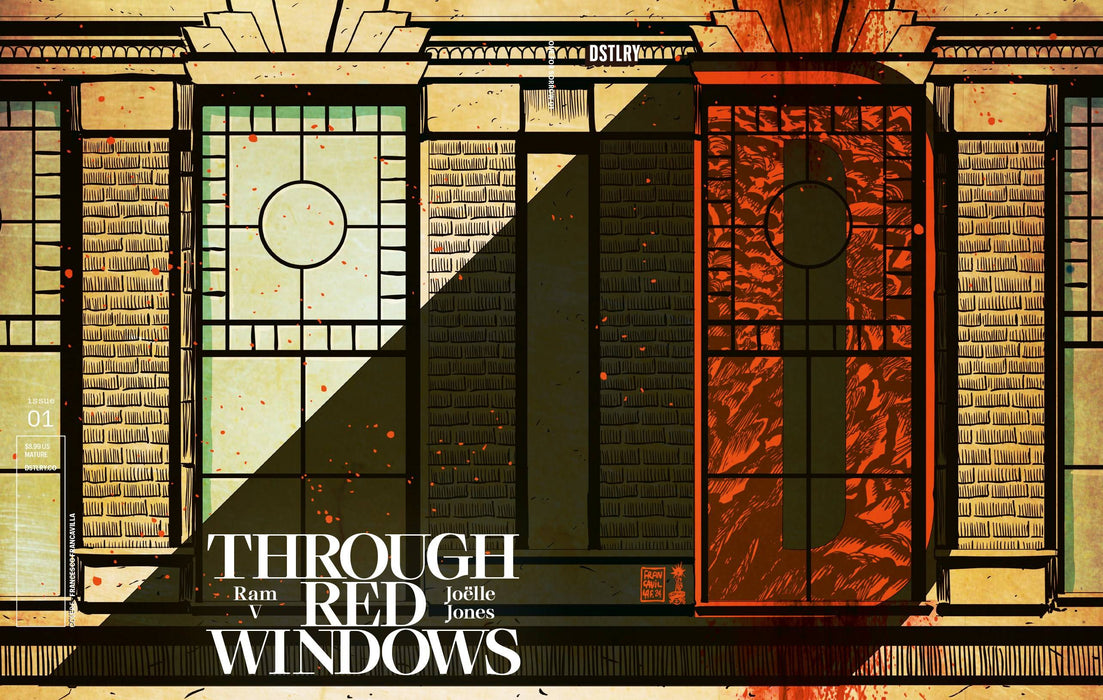 THROUGH RED WINDOWS #1 CVR E 50 COPY INCV FRANCAVILLA VAR