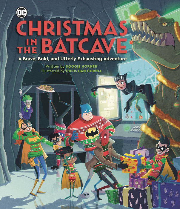 CHRISTMAS IN BATCAVE BRAVE BOLD UTTERLY EXHAUSTING ADV