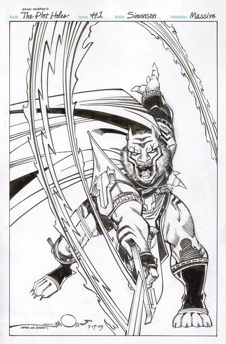 PLOT HOLES #1 (OF 5) WALT SIMONSON INCV