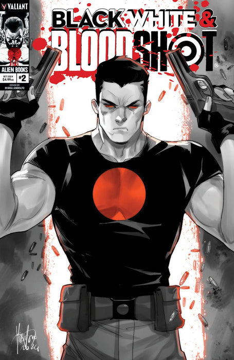 BLACK WHITE & BLOODSHOT #2 (OF 4) CVR A ANDOLFO