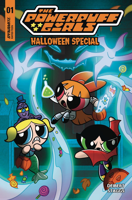 POWERPUFF GIRLS HALLOWEEN SP ONE SHOT CVR H 10 COPY INCV FORSTNER FOIL