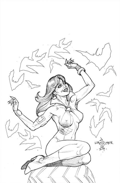 VAMPIRELLA DARK REFLECTIONS #5 CVR K 20 COPY INCV LINSNER LINE ART VIRGIN