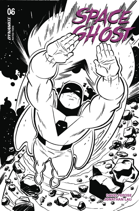 SPACE GHOST #6 CVR I 20 COPY INCV MARQUES & BONE LINE ART