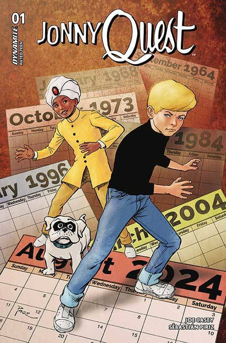 JONNY QUEST #1 CVR ZB FOC 7 COPY RICHARD PACE FOIL INCV