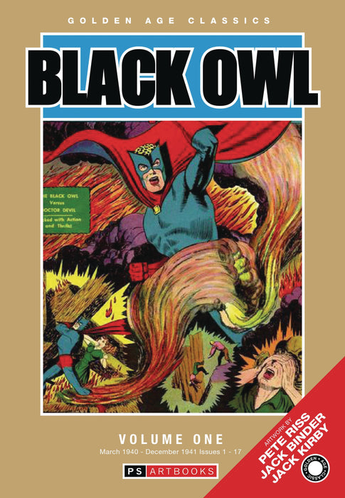 GOLDEN AGE CLASSICS PRIZE COMICS BLACK OWL HC VOL 01 (C: 0-1