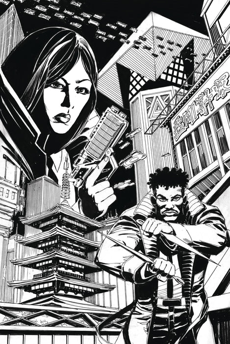 BLADE RUNNER TOKYO NEXUS #2 (OF 4) FOC MANDRAKE B&W VIRGIN