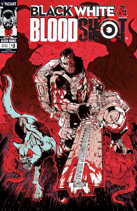 BLACK WHITE & BLOODSHOT #3 (OF 4) CVR B FURUKAWA