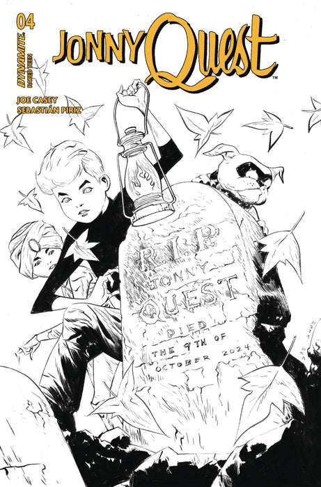 JONNY QUEST #4 CVR H 15 COPY INCV LEE LINE ART