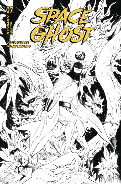 SPACE GHOST #7 CVR H 15 COPY INCV LEE LINE ART