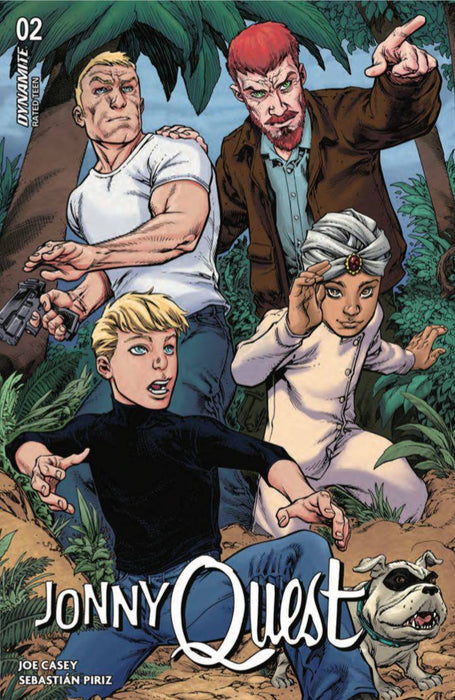 JONNY QUEST #2 CVR R 5 COPY FOC INCV RANEY ORIGINAL