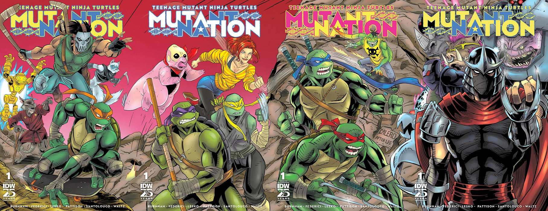 SELECT EXCLUSIVE TMNT MUTANT NATION #1 (SIGNED) (Net)