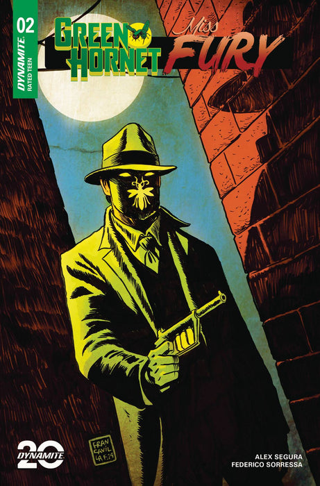 GREEN HORNET MISS FURY #2 CVR A FRANCAVILLA