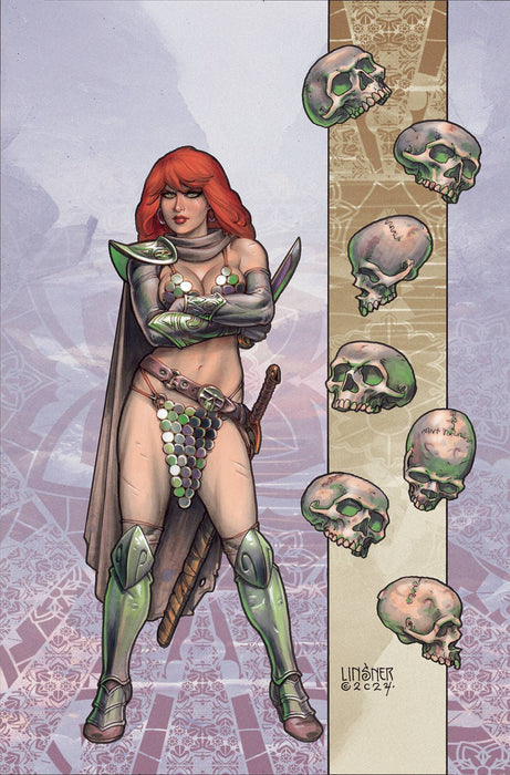 RED SONJA DEATH AND THE DEVIL #4 CVR F LINSNER LTD VIRGIN