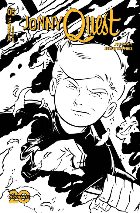 JONNY QUEST #5 CVR G 10 COPY INCV MARQUES LINE ART