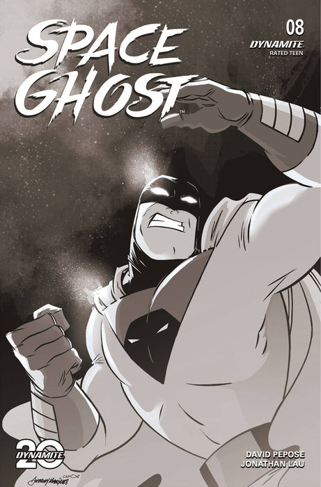 SPACE GHOST #8 CVR I 20 COPY INCV MARQUES LINE ART