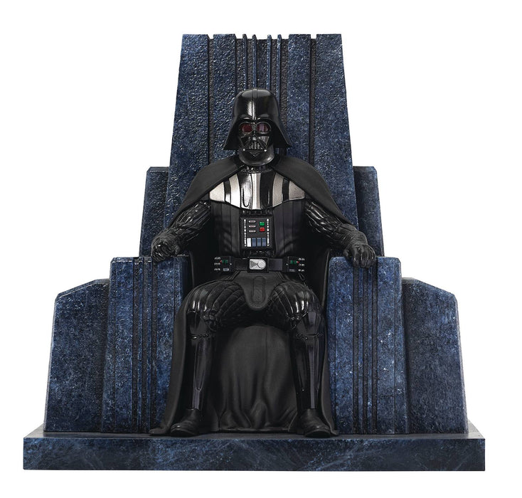 SW PREMIER COLL DISNEYPLUS OBI-WAN DARTH VADER ON THRONE STATUE