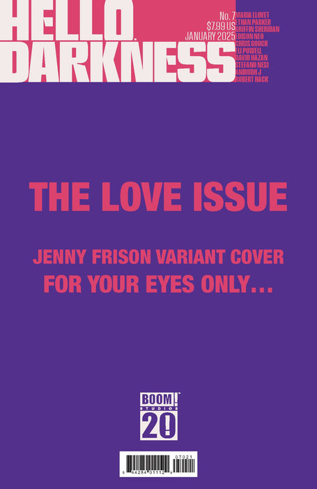 HELLO DARKNESS #7 (OF 12) CVR B FRISON