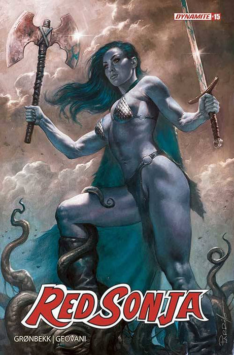 RED SONJA 2023 #15 CVR M FOC PARRILLO ULTRAVIOLET