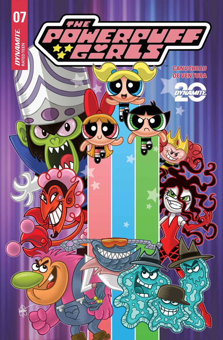 POWERPUFF GIRLS #7 CVR E 10 COPY INCV HEASER ORIGINAL