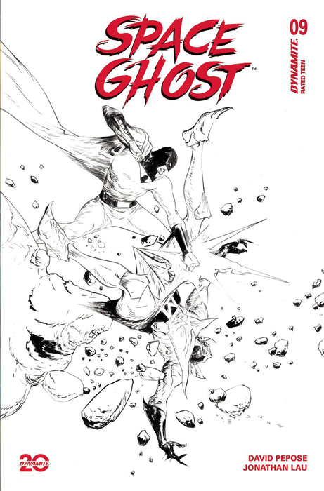 SPACE GHOST #9 CVR H 15 COPY INCV LEE LINE ART