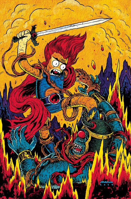 THUNDERCATS #12 CVR Q 20 COPY INCV MANIX VIRGIN