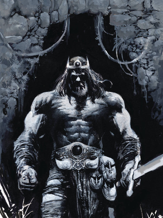 SAVAGE SWORD OF CONAN #6 (OF 6) CVR C FOC ALEXANDER B&W VIRGIN