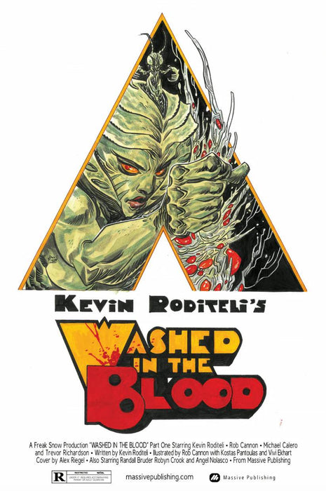 WASHED IN THE BLOOD #1 (OF 3) MASSIVE EXCL HOMAGE METAL