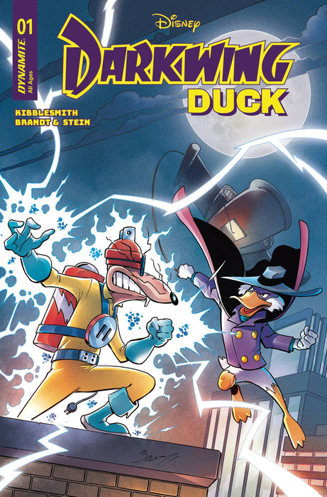 DARKWING DUCK #1 CVR K 10 COPY INCV BAGLEY FOIL