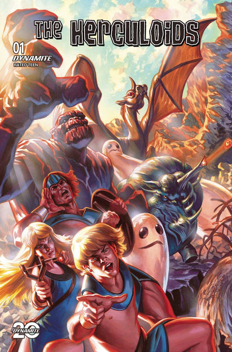 HERCULOIDS #1 CVR O 10 COPY INCV MASSAFERA FOIL