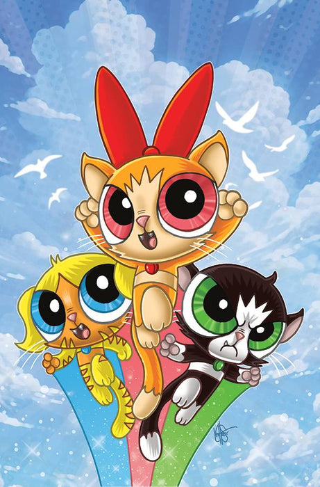 POWERPUFF GIRLS #8 CVR F 10 COPY INCV HAESER VIRGIN